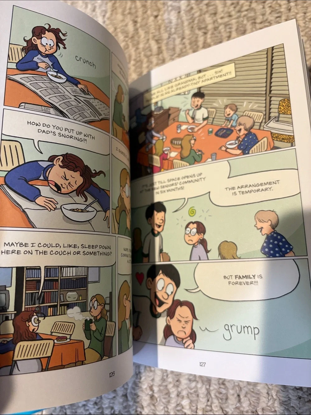Scholastic Graphic Novels - Blue and Purple Covers